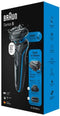 Braun 51-B1820s - Scheerapparaat - Douchebestendig Snel opladen - Blauw