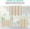 Angel Living Paravent - 4-delig - Opvouwbaar - 160 g/m² Polyester - Stalen Frame - Ruimteverdeler