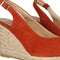 Toni Pons Barna-A - Espadrilles - Suède - Hakhoogte 7 cm - Brandy