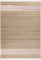 MIRZA - Modern vloerkleed - Beige/Roze - 160 x 230 cm - Jute