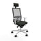 Bureaustoel met hoofdsteun Piqueras y Crespo 4B026N1 Zwart
