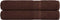 vidaXL - Saunahanddoeken - 2 - st - 80x200 - cm - 360 - g/m² - 100% - katoen - bruin