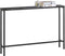 SoBuy FSB19-XL-SCH - Bijzettafel - Zwart Houten Frame & Smal Design (120x20x80 cm)
