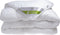 Vitality Pur Zomerdekbed - Eenpersoons - Dun & Lichtgewicht - Ademend & Anti Allergie - Wit 140x200 cm