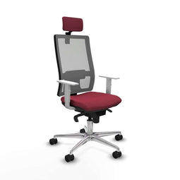 Bureaustoel Piqueras y Crespo 4B086N2 Kastanjebruin