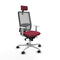 Bureaustoel Piqueras y Crespo 4B086N2 Kastanjebruin
