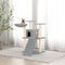 vidaXL - Kattenmeubel - met - sisal - krabpalen - 83 - cm - crèmekleurig