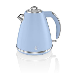 Swan Retro Waterkoker SK19020BLN - 1.5 L - 3000 Watt - Blauw