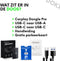 Dokx - Draadloze 5GhZ dongle - Geschikt voor Carplay - Apple - Klein - Snel - Zwart