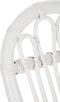 J-Line schommelstoel - rotan - wit