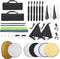 vidaXL - Fotostudioset - met - verlichtingsset, - achtergrond - en - reflector