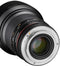 Samyang 20mm F1.8 ED AS UMC - Ultragroothoekobjectief - Handmatig scherpstellen - Four Thirds