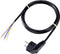 Sygonix SY-5043478 Stroom Aansluitkabel Zwart 2.00 m