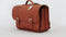 Own Stuff Lederen Boekentas Dino - Chestnut - Lagere school