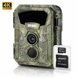 BREND BR-2248 - Wildcamera - 48MP Beeld 4K Video Nachtzicht 20m IP66