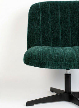 Feliz Lifestyle Belmond - Draaifauteuil - Ribstof - Groen