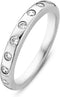 TI SENTO Ring 12119ZI - Zilveren dames ring - Zirkonia - Maat 56
