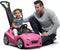 Step2 Whisper Ride Cruiser Loopwagen in Roze - Duwauto / Loopauto met duwstang - Voor kinderen vanaf 1,5 jaar