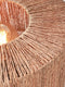 GOOD&MOJO Tafellamp Iguazu - Jute/Bamboe Zwart - Ø30x41cm -