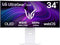LG UltraGear 34GX90SA - Ultrawide QHD Monitor - 240Hz verversingssnelheid - Wit