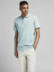 JACK&JONES PREMIUM JPRBLALOGO SPRING SS POLO NOOS - Heren Polo - Lichtblauw met logo - Maat L