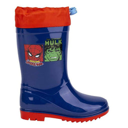 Kinderregenlaarzen Marvel Blauw Schoenmaat 24