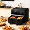 NEXXT CO231025 - Airfryer - Zwart - 2200 W - Aantal frituurmanden: 2 - 4L-4L