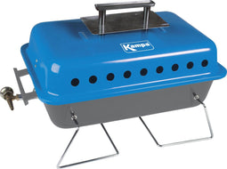 Bruce Tafel Barbecue - 1 Brander - Blauw/Zwart