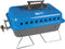 Bruce Tafel Barbecue - 1 Brander - Blauw/Zwart