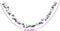 vidaXL - Kerstslinger - ballen - 175 - cm - polystyreen - wit - en - grijs