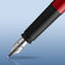 Waterman Allure vulpen | rode lak | fijne punt | blauwe inkt | Met geschenkdoos