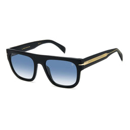 David Beckham DB-7044-S - Zonnebril Heren - UV400 - Zwart/Blauw ø 54 mm