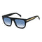 David Beckham DB-7044-S - Zonnebril Heren - UV400 - Zwart/Blauw ø 54 mm