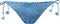 Barts Bathers - Tanga - Gevoerd bikini broekje - Panterprint - Blauw - Maat 36
