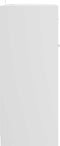 vidaXL - Badkamerkast - 60x33x80 - cm - bewerkt - hout - hoogglans - wit