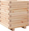 vidaXL - Plantenbak - 40x40x49,5 - cm - massief - grenenhout