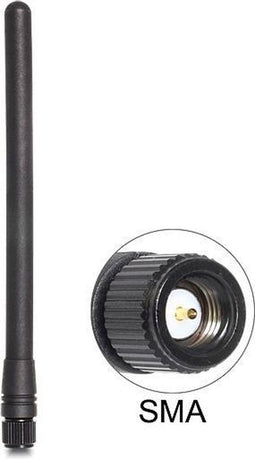 Delock 88689 - ZigBee SMA WiFi-staafantenne 2 dB