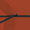 vidaXL - Tuinparasol - 100 - x - 62 - cm - Terracotta