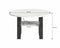 Furnilux Seattle - Salontafel - Tijdloos ontwerp - 75x75x42cm - Wit Grijs