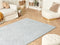 GHARO - Shaggy vloerkleed - Lichtgrijs - 160 x 230 cm - Polyester