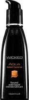 Wicked Glijmiddel met smaak Aquaalted Caramel 118 ml