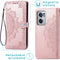 iMoshion Hoesje Geschikt voor OnePlus Nord CE 2 5G Hoesje Met Pasjeshouder - iMoshion Mandala Bookcase - Rosé Goud