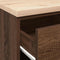 vidaXL - Garagekast - 60x51x85 - cm - massief - grenenhout - bruin - eikenkleurig