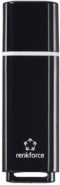 Renkforce RF-USBS-220 - USB-stick 128GB - USB 2.0 - Zwart