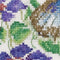 Thea Gouverneur - Borduurpakket met telpatroon - 438A - Voorgesorteerde DMC Garens - Vlinder Clematis - Aida - 29 cm x 18 cm - DIY Kit