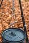 The Windmill Cast Iron - Dutch Oven haak - rvs - 13x12x4 cm - ophanghaak voor driepoot