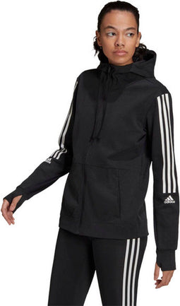 adidas Training Hoody - Sporttruien - Vrouwen - zwart - maat XL