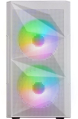 Mars Gaming MC-MEW - Micro-ATX Mini-ITX Behuizing - Gehard glas - Wit