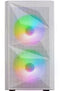 Mars Gaming MC-MEW - Micro-ATX Mini-ITX Behuizing - Gehard glas - Wit