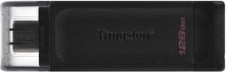 Kingston DataTraveler 70 - USB-C Stick 128GB - USB 3.2 Gen 1 - Zwart